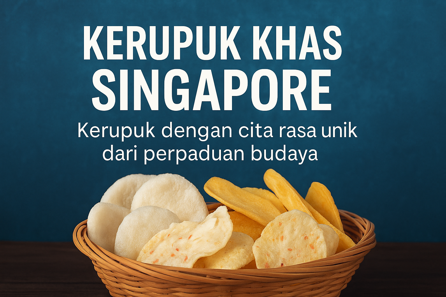 kerupuk khas singapore