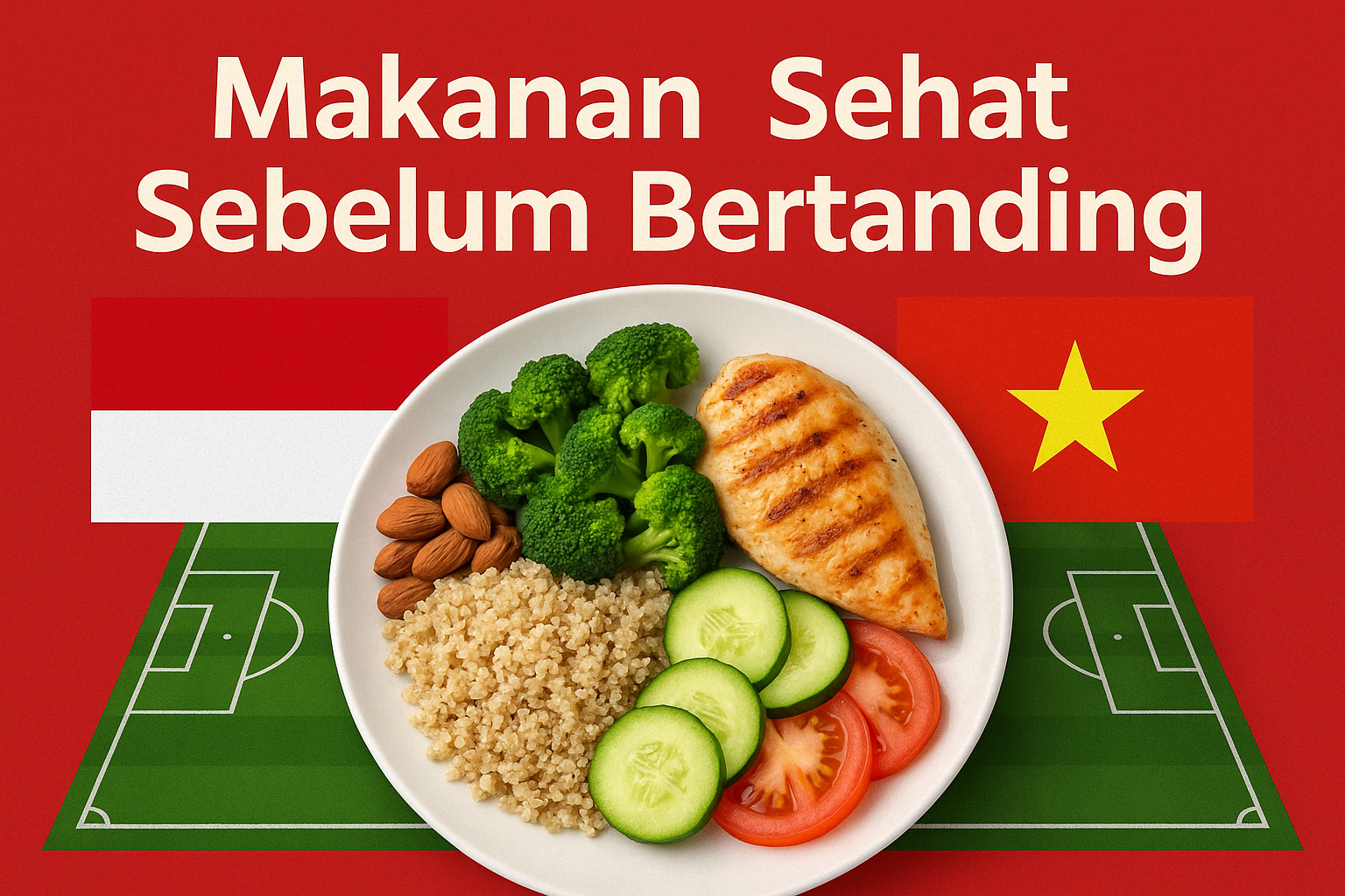 makanan sehat sebelum bertanding